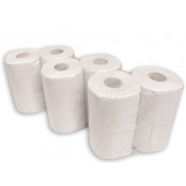 Toiletpapier Traditioneel Wit 2laags 400vel 36rol